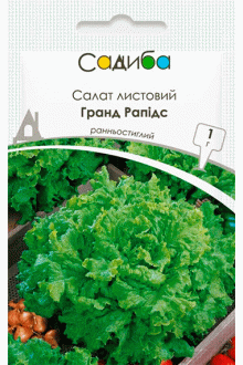 Салат листовий Гранд Рапідс (1г)