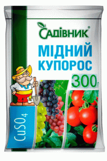 Мідний купорос, 300г, Садівник