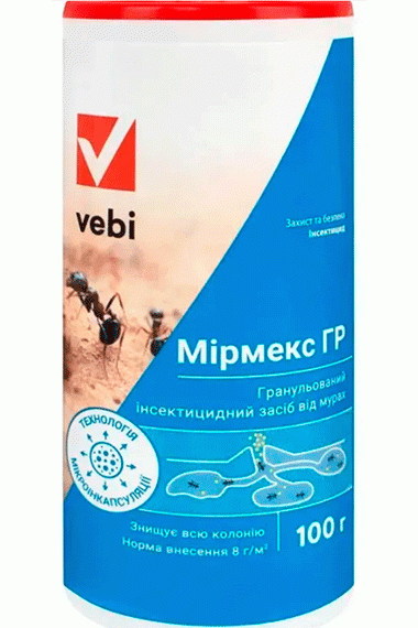 Мірмекс проти мурах,100 г