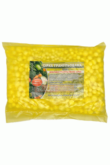 Сірка гранульована, 0,5кг
