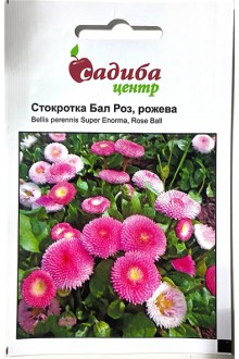 Стокротка Бал Роз рожева (0,1г)
